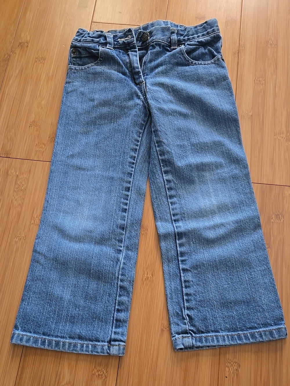 Janie And Jack Wide Leg Jeans - 4T - Picture 1 of 3